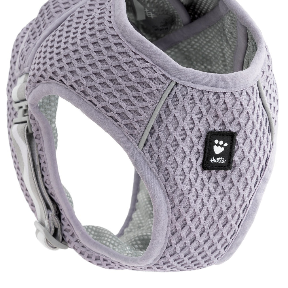 Kühlweste für Hunde in lila, atmungsaktives Design mit gepolsterter Innenseite für optimalen Komfort und Bewegungsfreiheit.