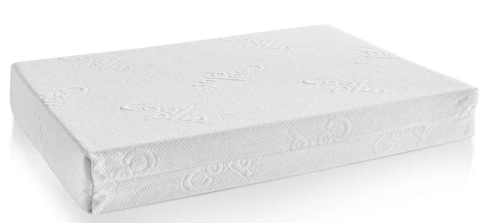 "ORTHO Hundebett BUFFALO in weißer, strukturierter Matratze für optimalen Schlafkomfort und stilvolle Hundehaltung."