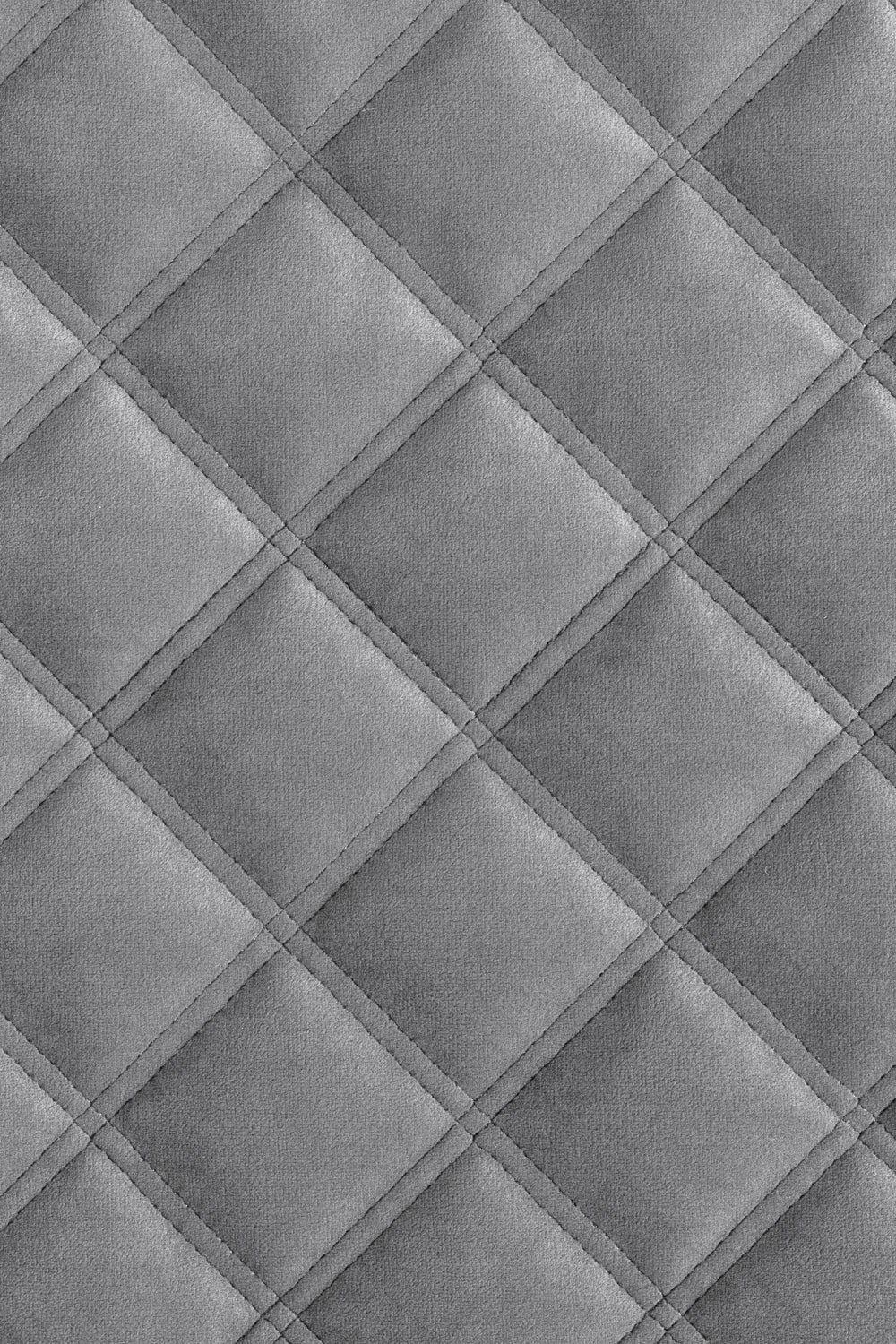 Graues CLASSIC Hundebett mit weicher gepolsterter Oberfläche und rautenförmigem Steppmuster für optimalen Komfort.