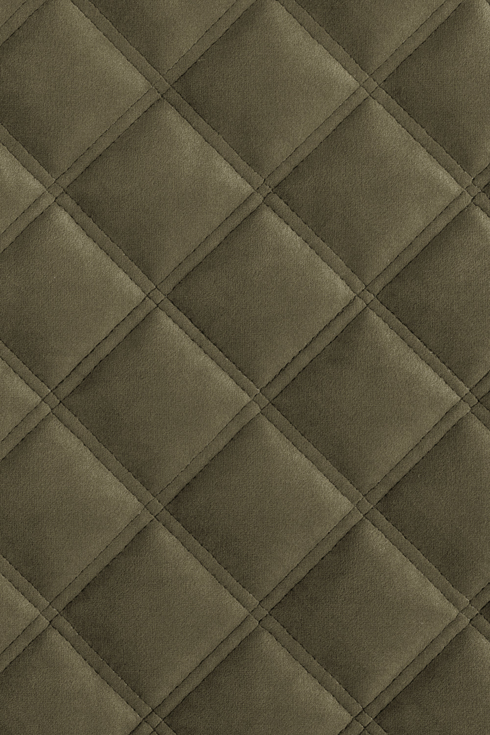 Taupefarbenes ORTHO Hundebett im OXFORD-Design mit weichem, strukturiertem, quilted Stoff und Rautenmuster.