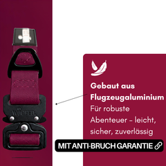 Halsband WOOFLEX® Tactical verstellbar ohne Griff