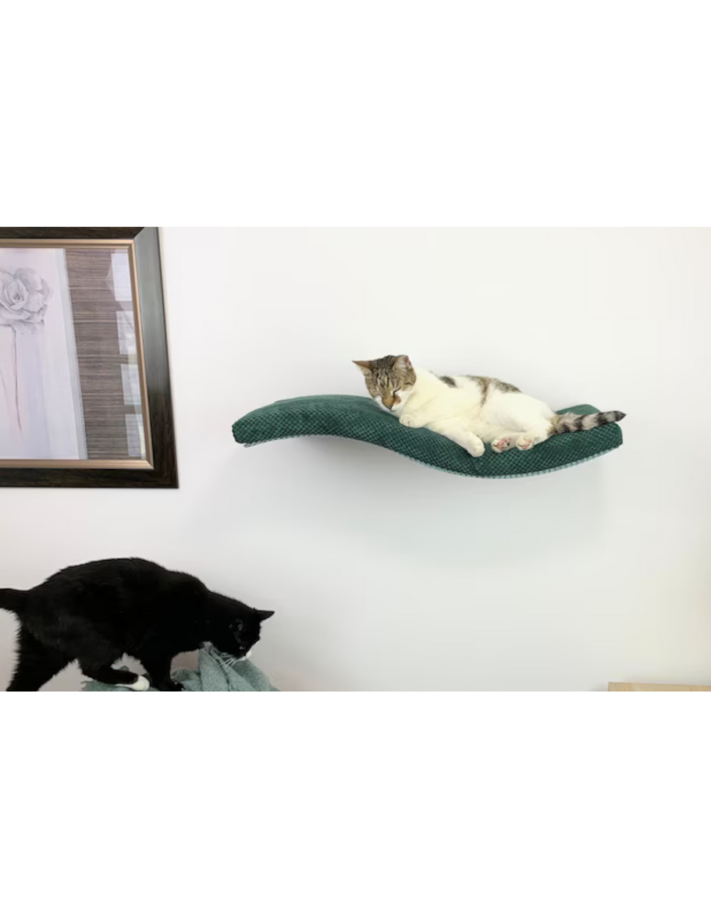 Cat Shelf – Playful Curve 95 cm Rechts | catsatelier-image-545