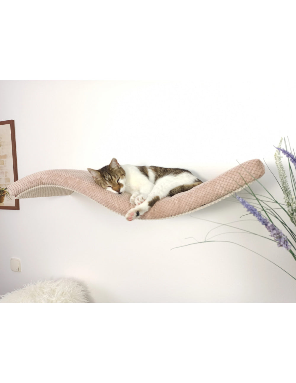 Cat Shelf – Playful Curve 95 cm Rechts | catsatelier-image-551