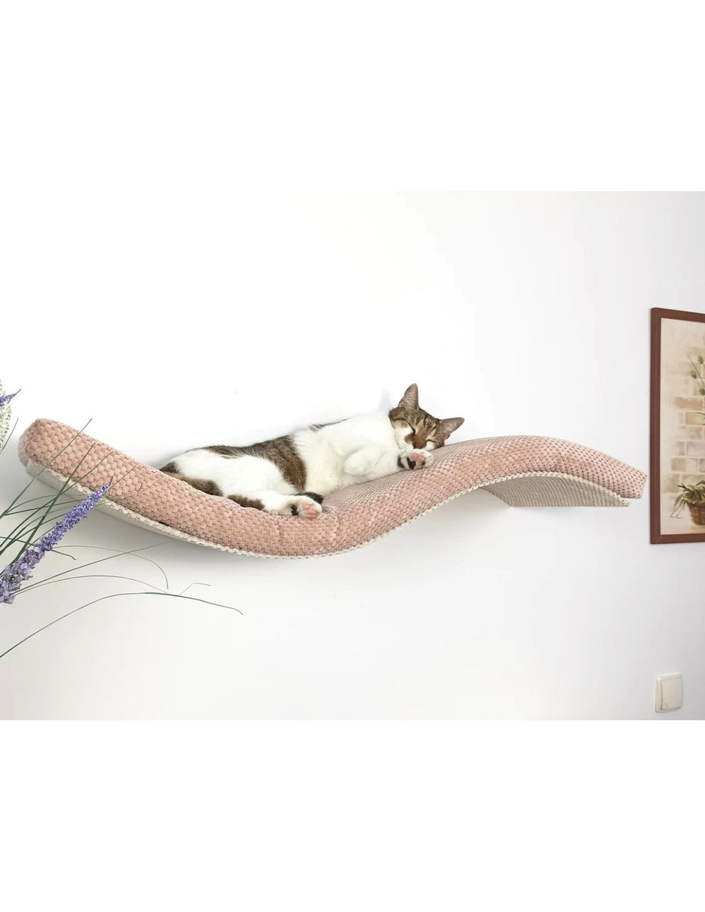 Cat Shelf – Playful Curve Left 95 | catsatelier-image-136