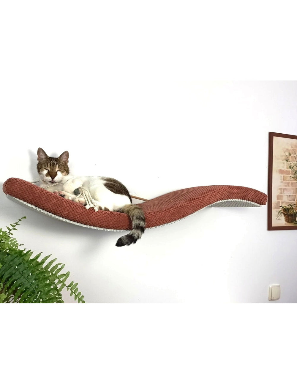 Cat Shelf – Playful Curve Left 95 | catsatelier-image-137