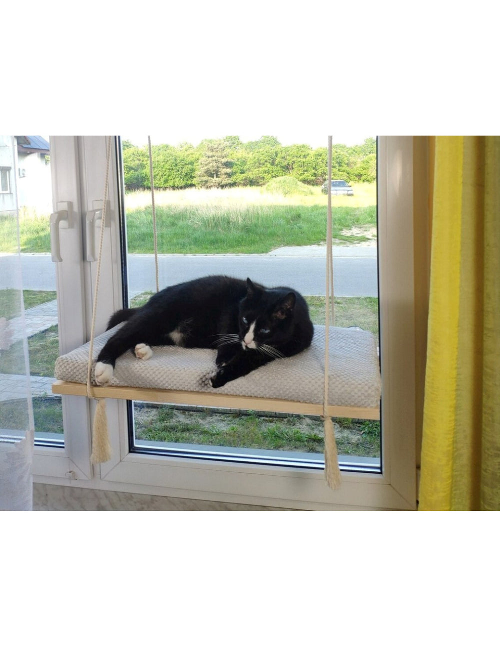 Wooden Cat Window Shelf – The Sunny Spot | catsatelier-image-295