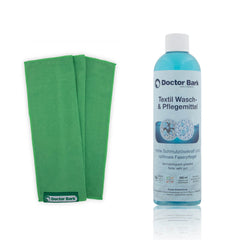 Spezialwaschmittel Heimtiertextilien 500ml + Mikrofasertuch (Set)