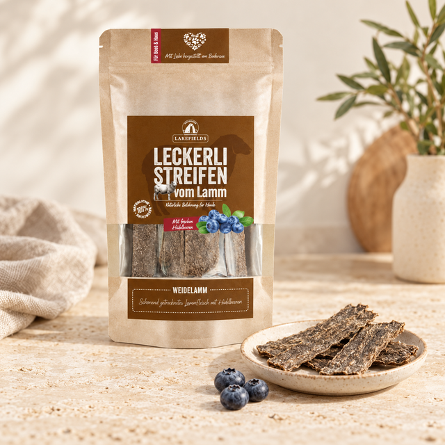 Leckerli-Streifen vom Lamm