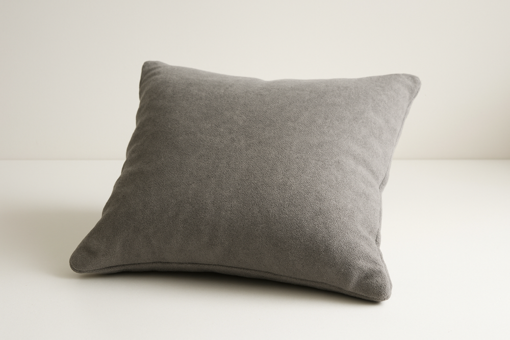 graues kissen
