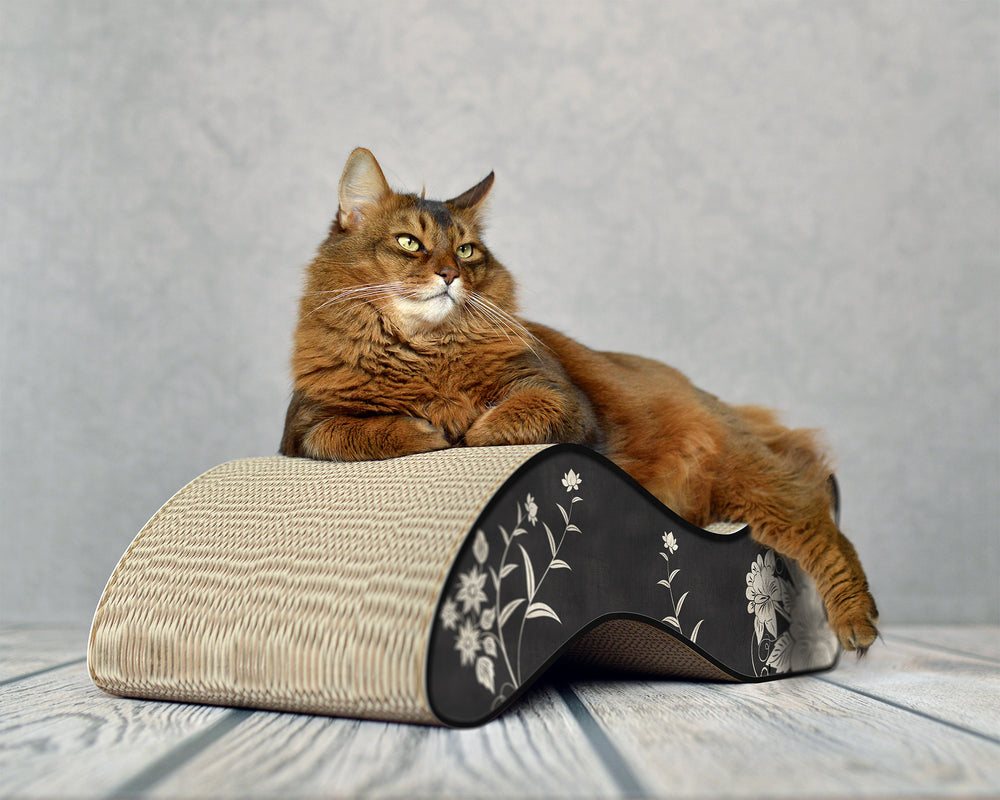 schwarz, Blumen silber (015) - Bild 1