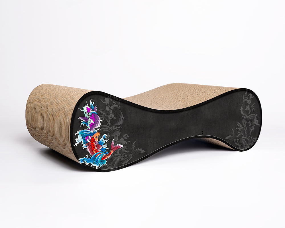 schwarz, Koi (035) - Bild 2