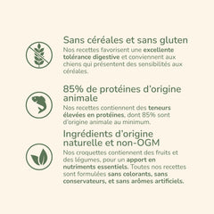 "Pure Life Adult 7+ - glutenfreies Seniorenfutter mit 85 % tierischen Proteinen und natürlichen Inhaltsstoffen."