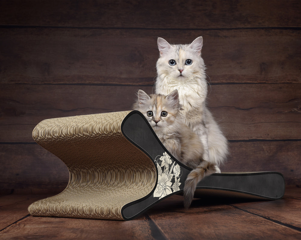 schwarz, Blumen silber (015) - Bild 1