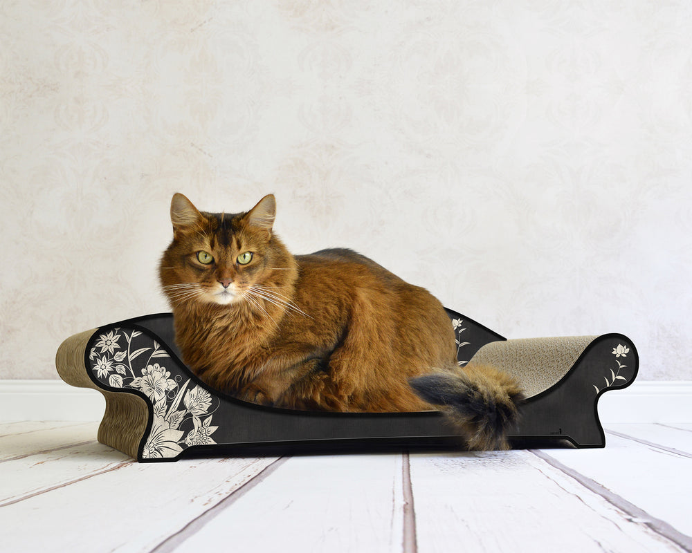 schwarz, Blumen silber (015) - Bild 1